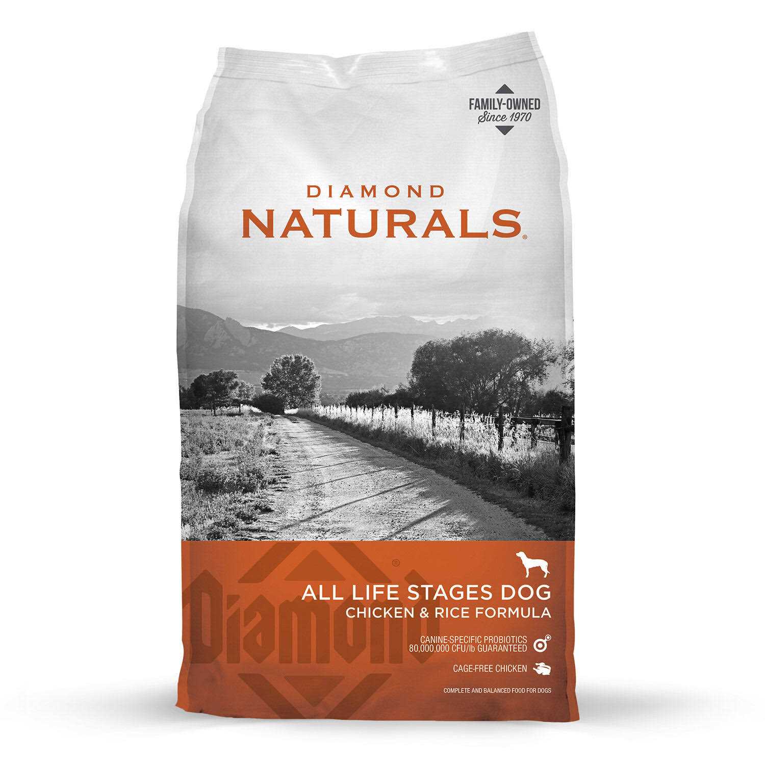 Diamond Dog Food Naturals Chicken & Rice - Pet Supplies online store