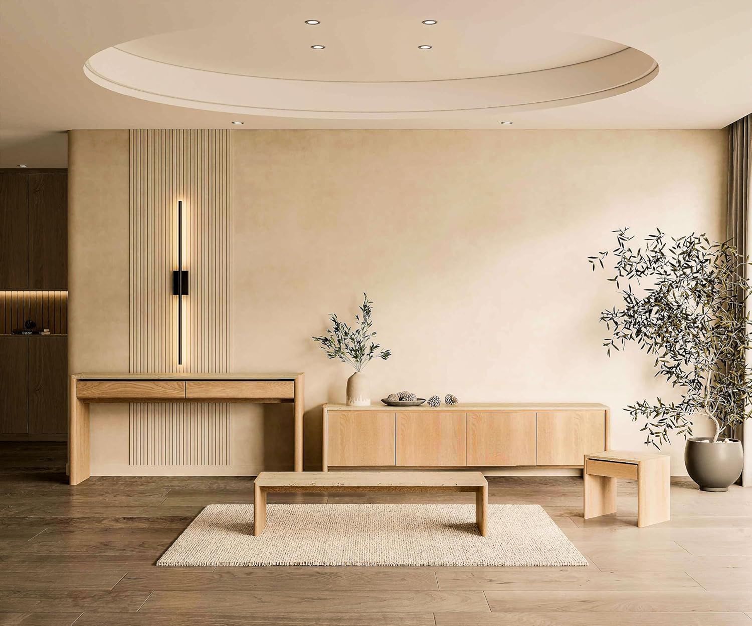 SAFAVIEH Bellarose Travert Coffee SFV7228 Table, 28