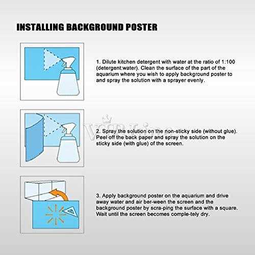 VIP.LINE Rock Wall Aquarium Background Poster PVc Fish Tank Decor Landscape 24 36 48 72 - Pet Supplies online store