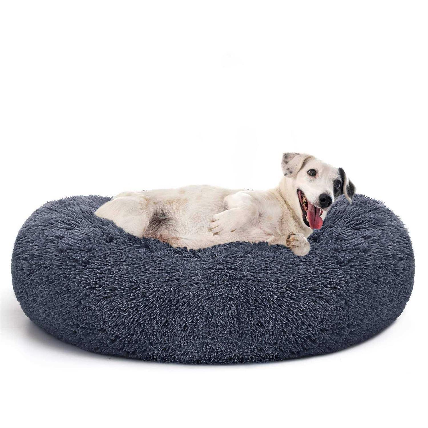 MIXJOY Orthopedic Dog Bed Comfortable Donut Cuddler Round Dog Bed Ultra Soft Washable Dog and Cat Cushion Bed - Pet Supplies online store