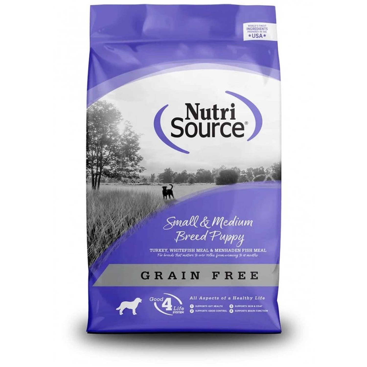 NutriSource Dog Food Grain Free Small & Medium Breed Puppy - Pet Supplies online store