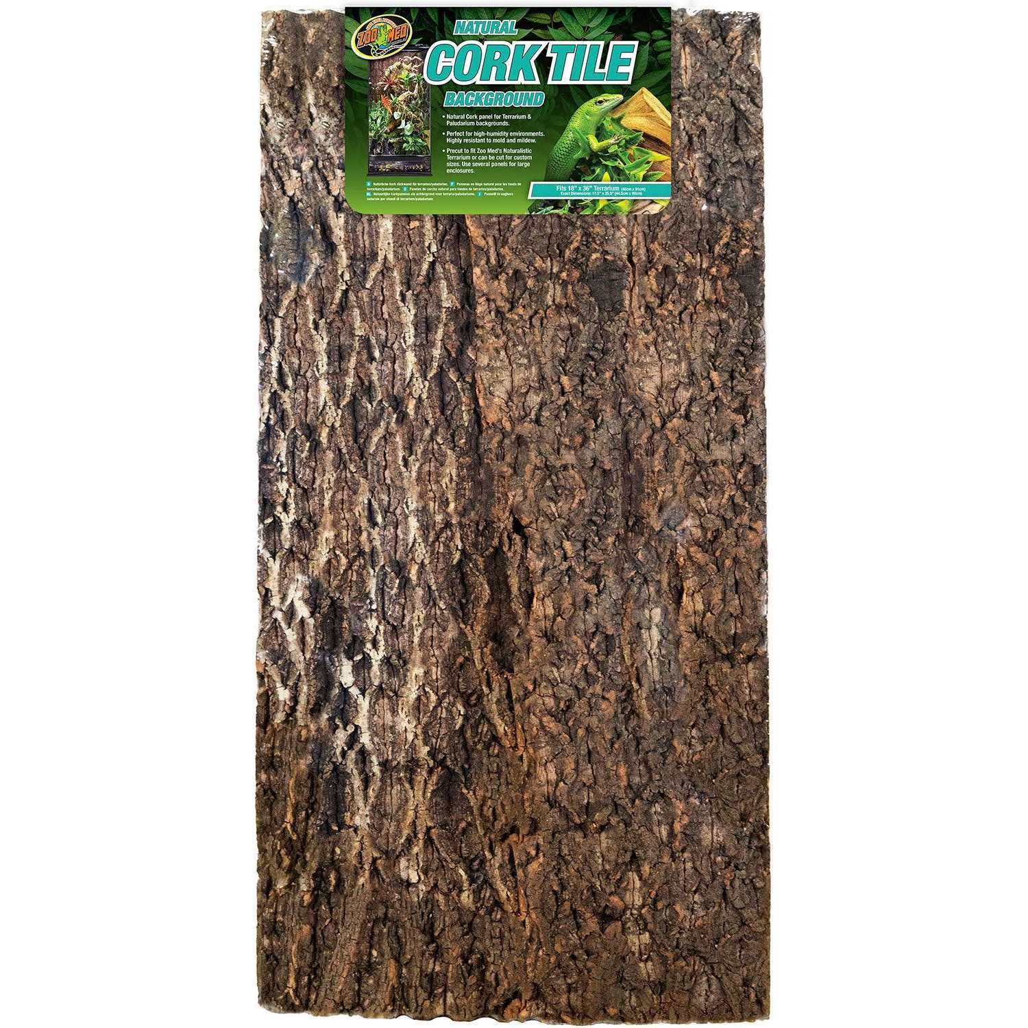 Zoo Med Natural Cork Tile Background - Pet Supplies online store