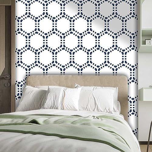 Cubicle Wallpaper for Fabric Walls Light Color Wall Sticker Geometry Lattice Line Modern Dollhouse Whole New Look (W) 118