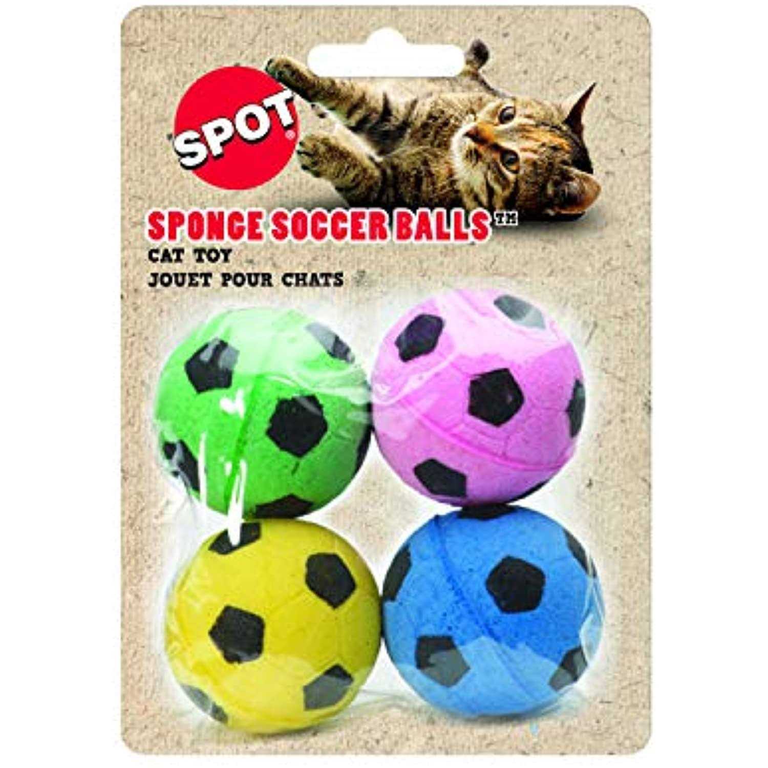 Spot Cat Toy Sponge Soccer Balls - Pet Supplies online store