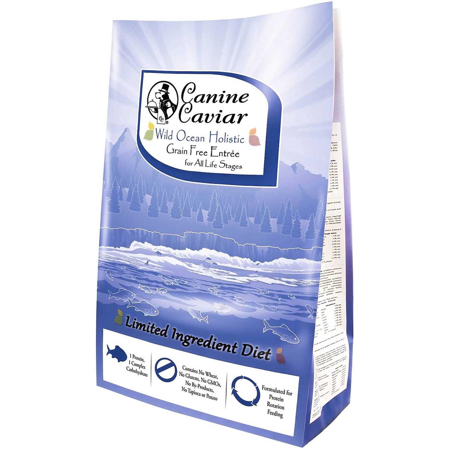 Canine Caviar Wild Ocean Holistic Entree Grain-Free Dry Dog Food - Pet Supplies online store