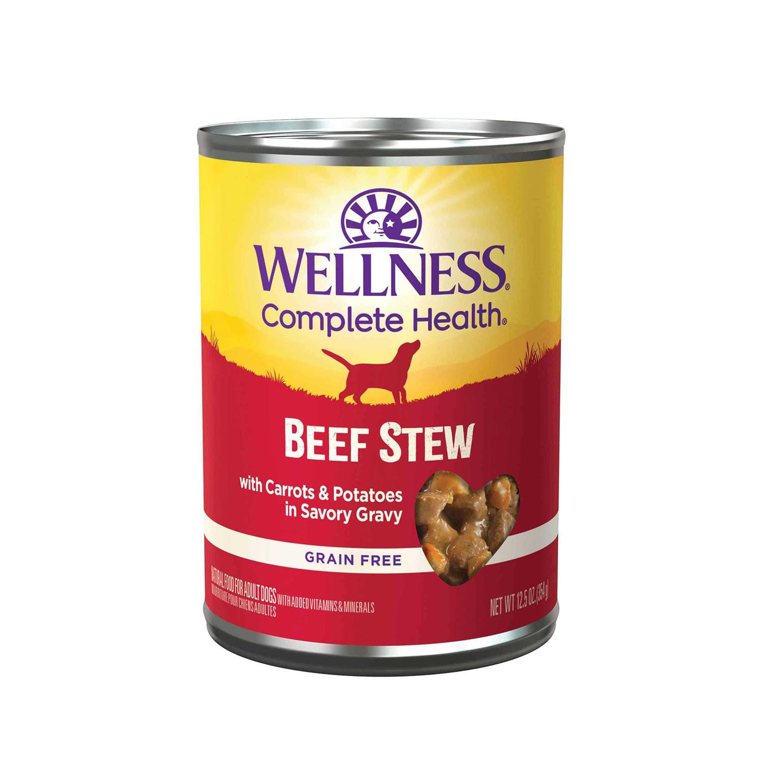 Wellness Grain Free Chicken Stew with Peas & Carrots Dog Food - Pet Supplies online store