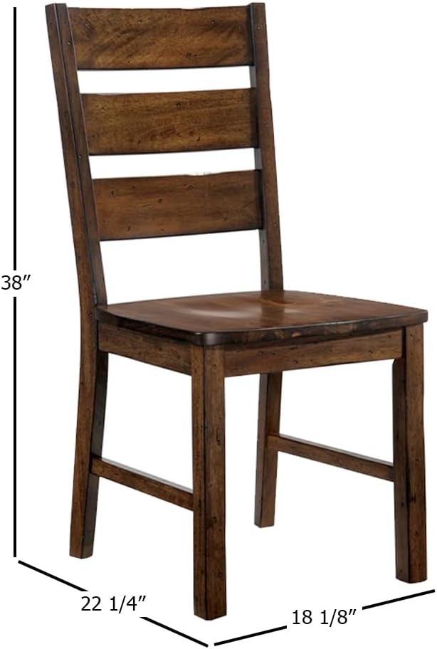 AA Warehousing Adolf Side Chair, Walnut