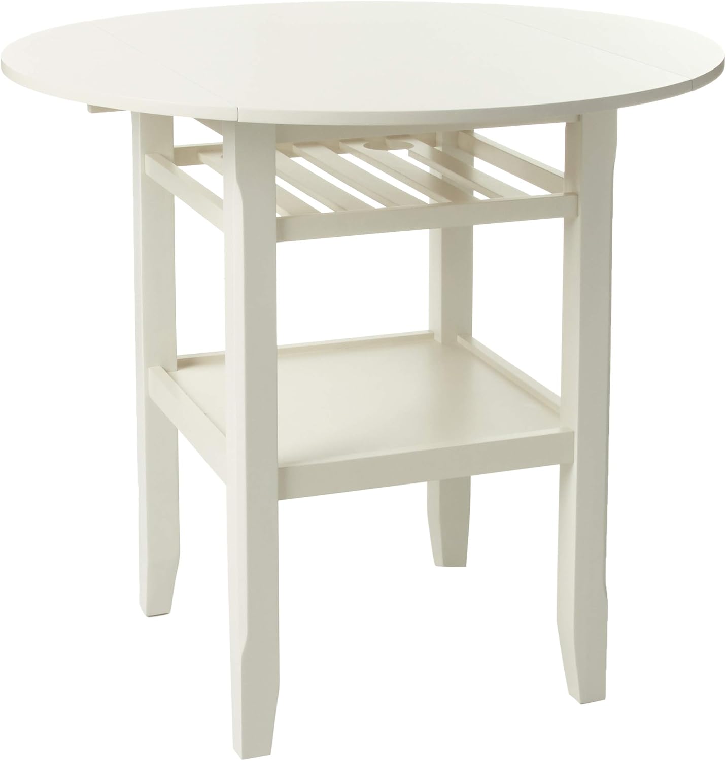 Acme Tartys Counter Height Table in Cream