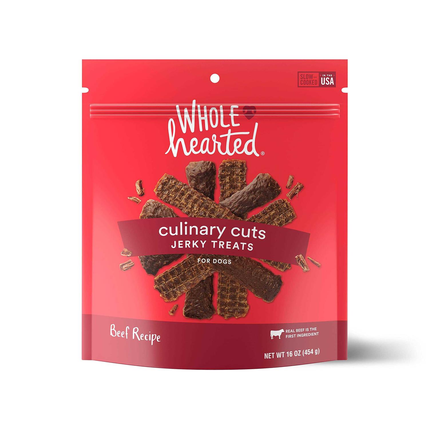 WholeHearted Culinary Cuts Recipe Jerky Dog Treats - Pet Supplies online store