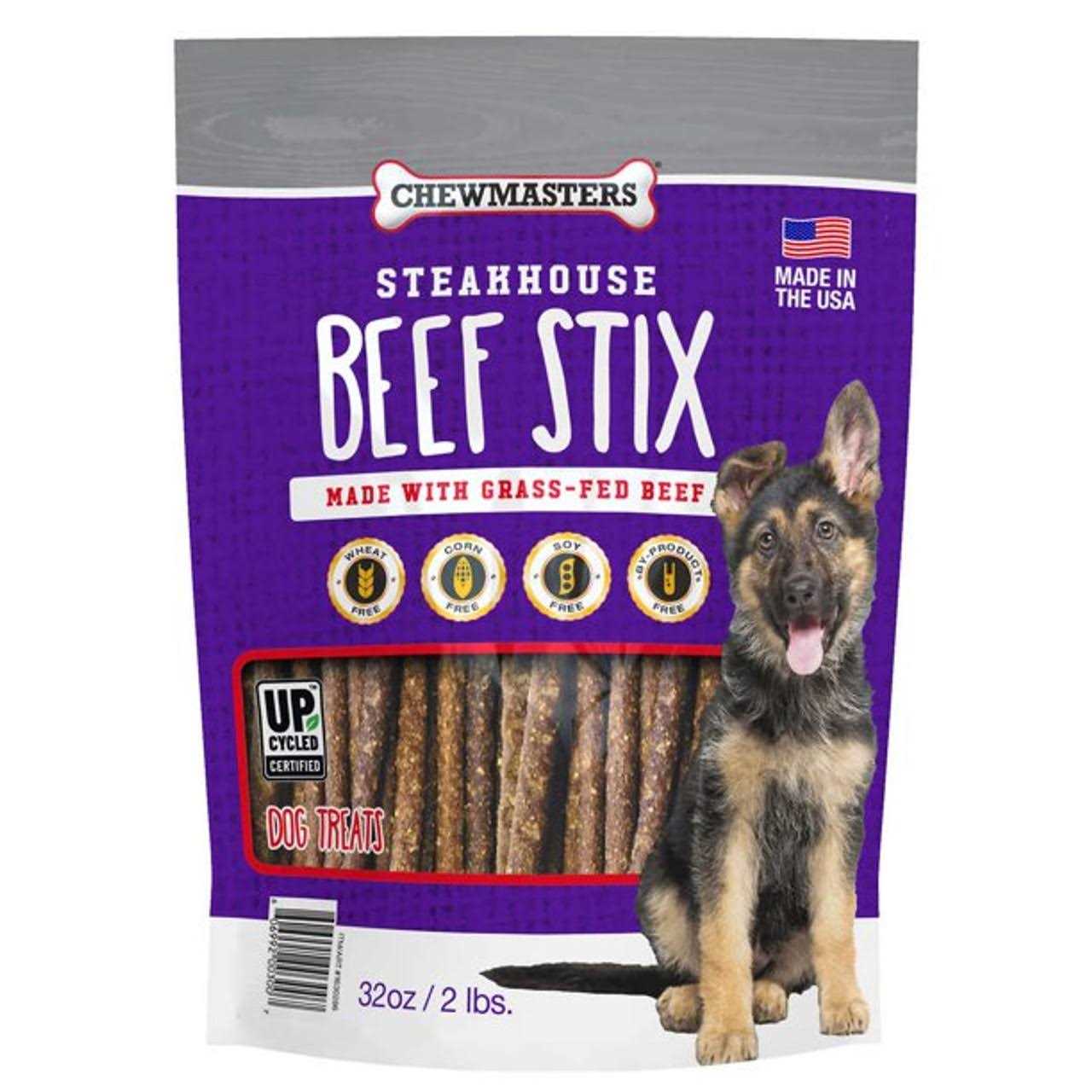 Chewmasters Steakhouse Beef Stix Dog Treats - Pet Supplies online store