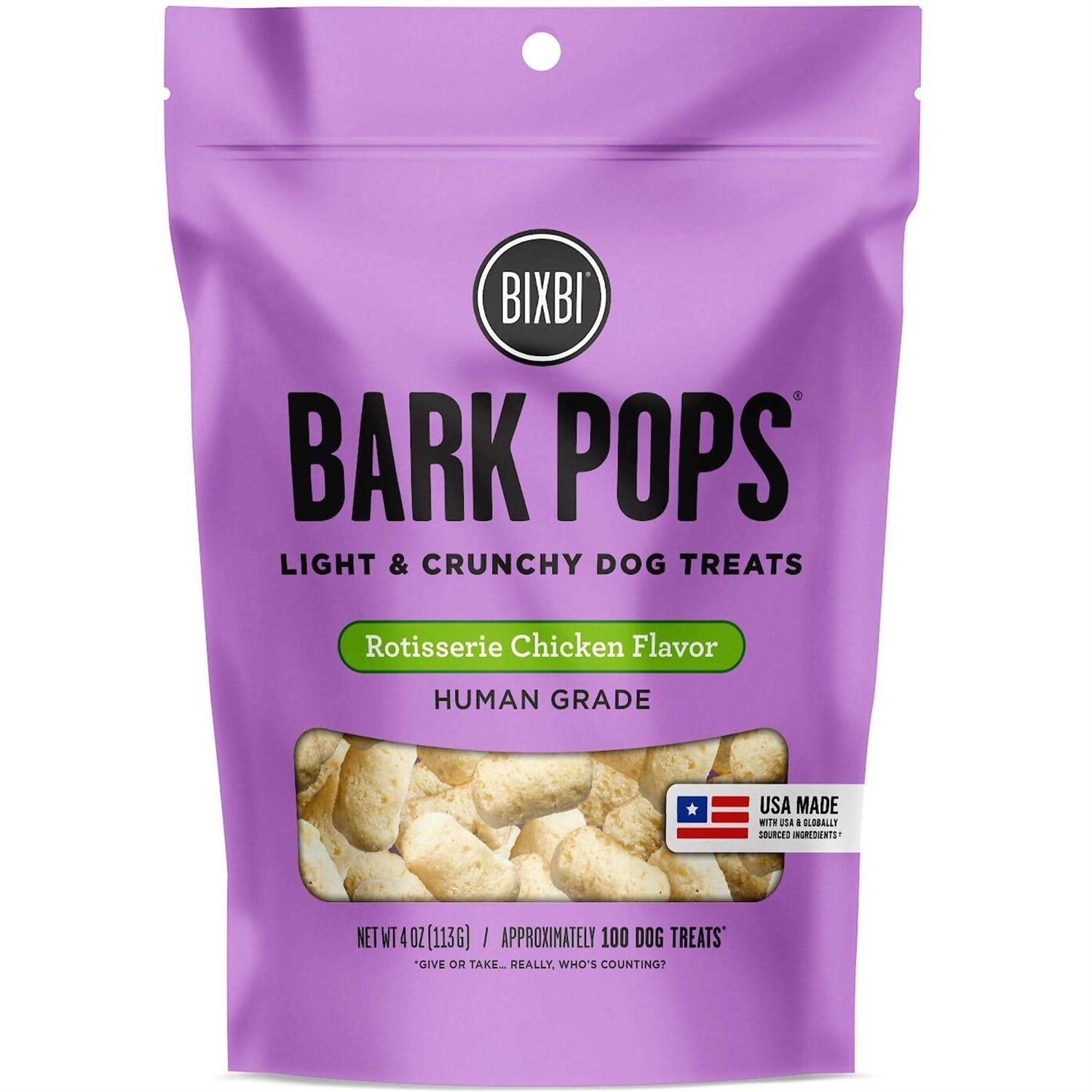 Bixbi Bark Pops Dog Treats - Pet Supplies online store