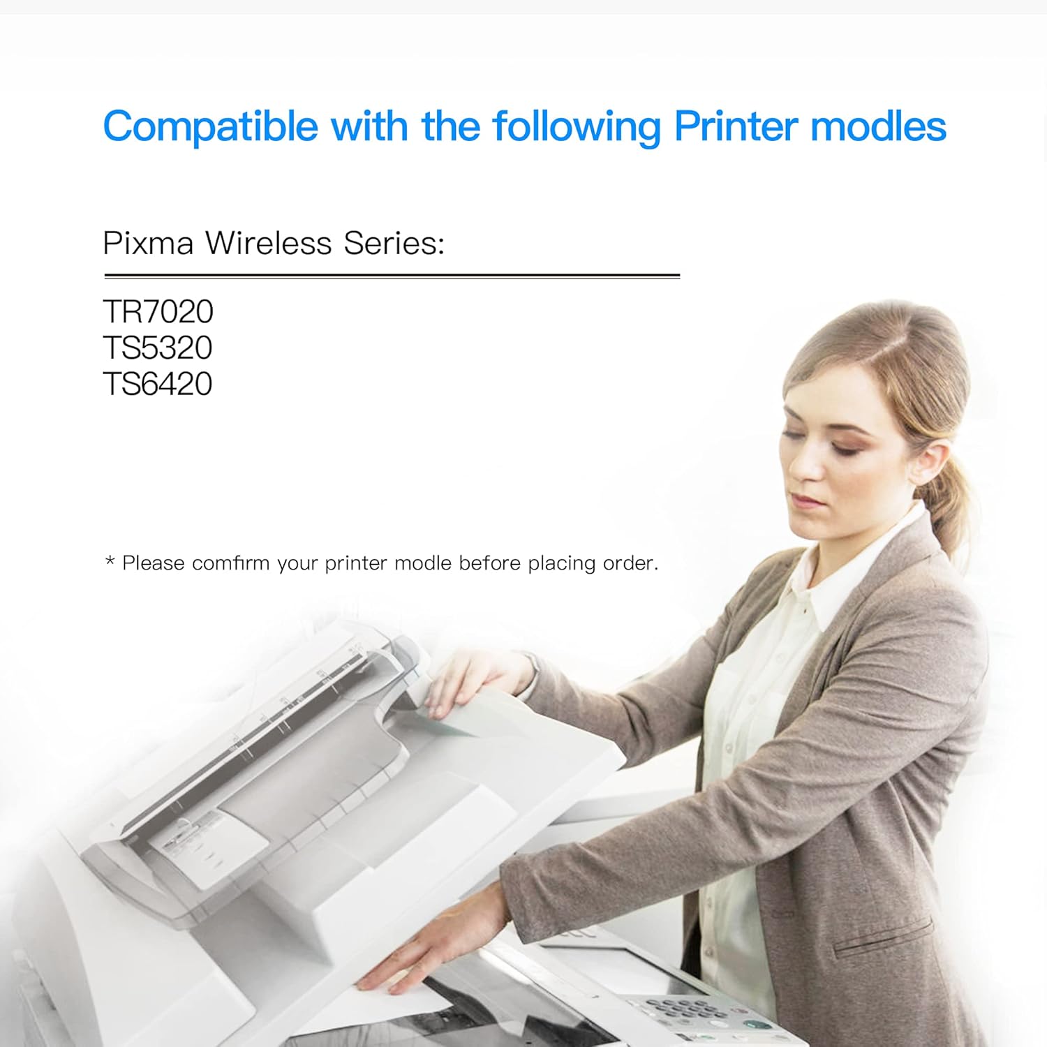 LxTek Ink Cartridge Replacement for Canon 260XL 261XL 260 XL 261 XL PG-260 PG-260XL CL-261 CL-261XL to use with TS6420 TR7020 TS5320 Printer tray, 2 Pack(1 Black, 1 Tri-Color)