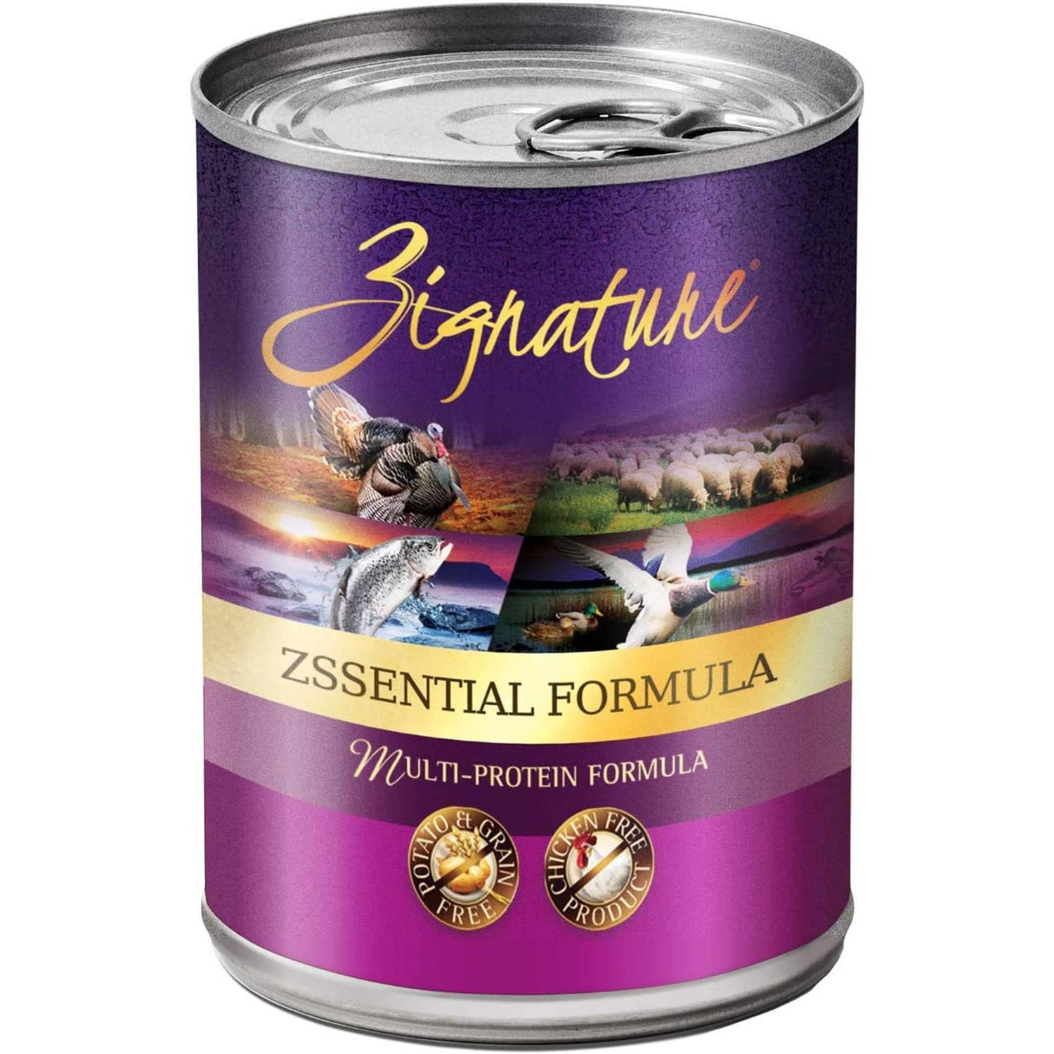 Zignature Zssential Formula Canned Dog Food - Pet Supplies online store