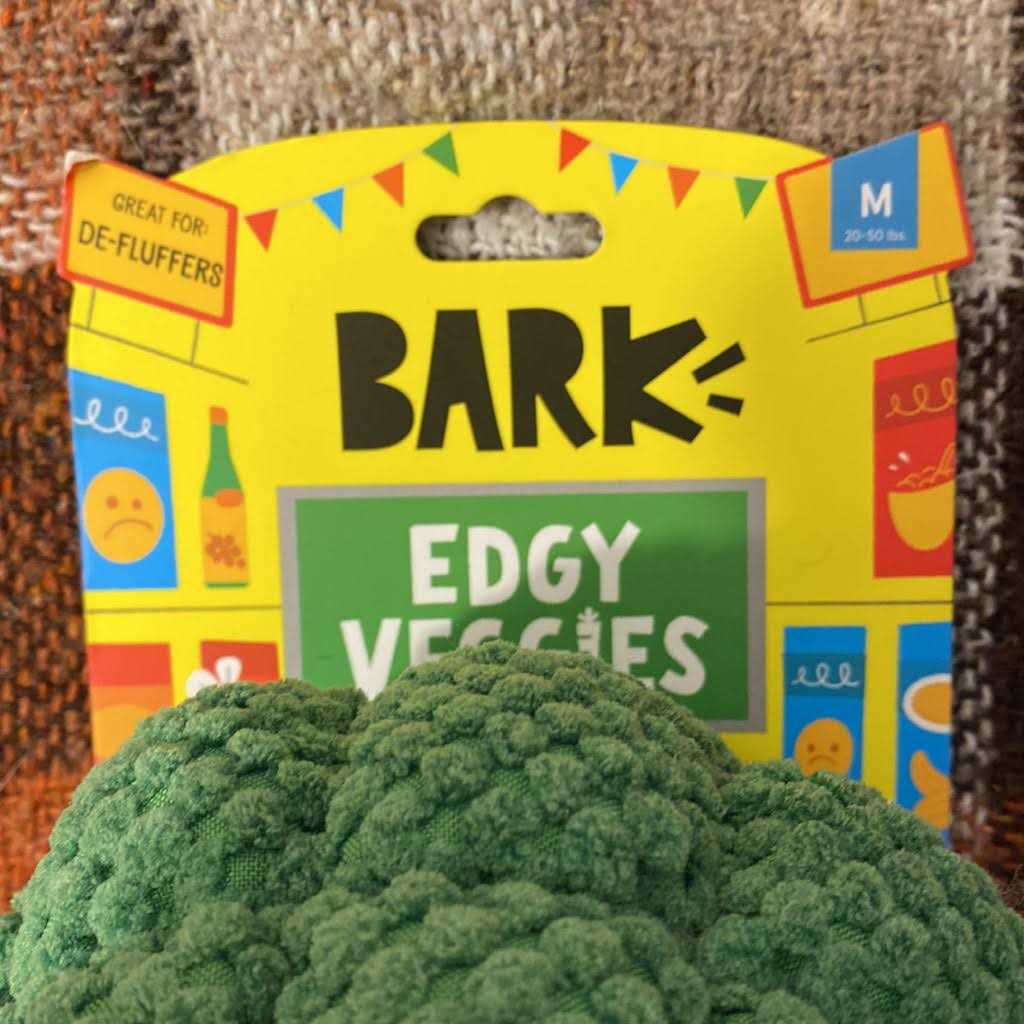 BARK Punk Brocc Broccoli Dog Toy - Pet Supplies online store
