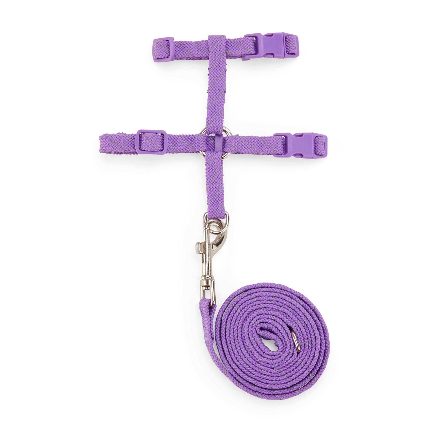 YOULY Reflective Purple Cat Harness Kit Set - Pet Supplies online store