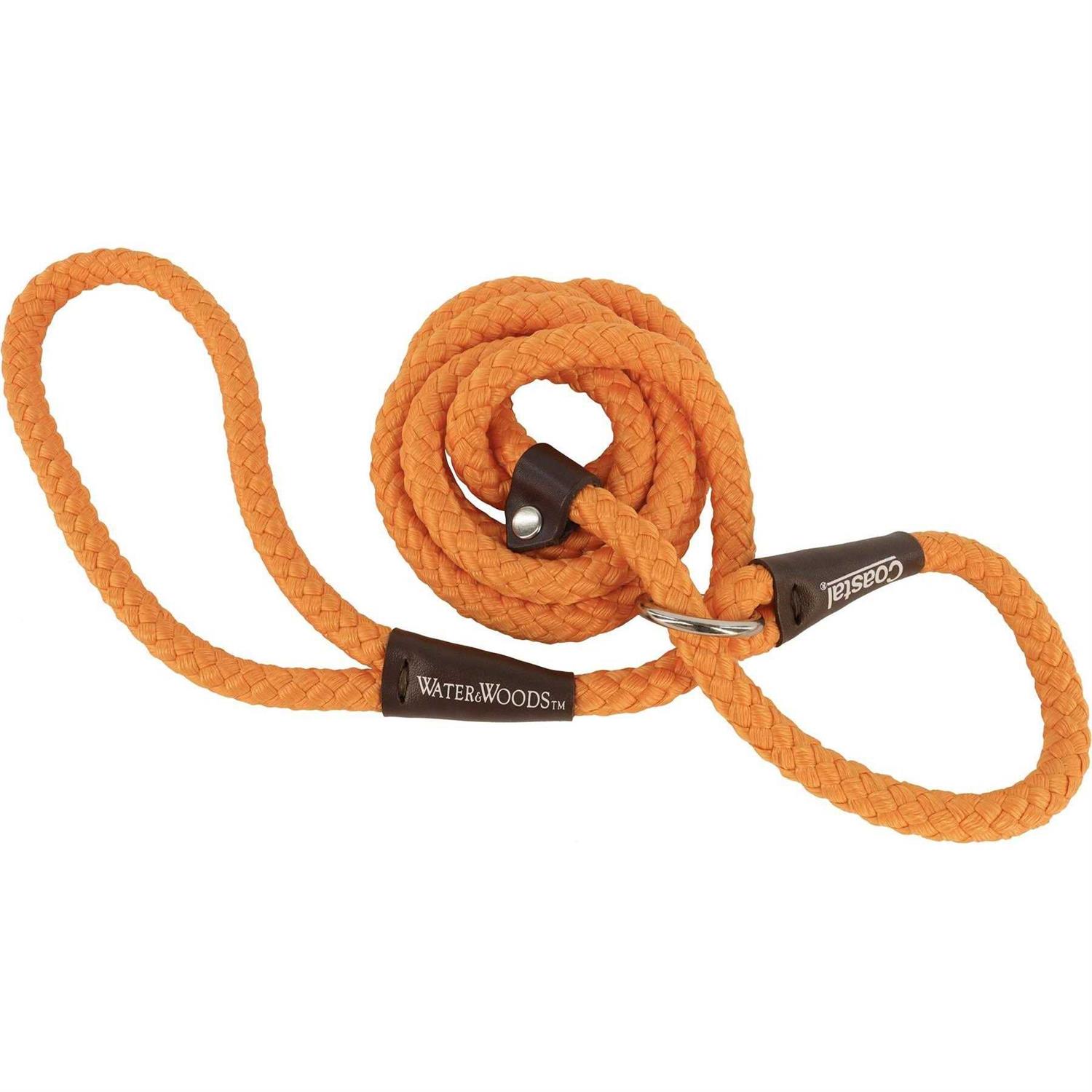 Water & Woods Braided Rope Dog Slip Leash - Pet Supplies online store