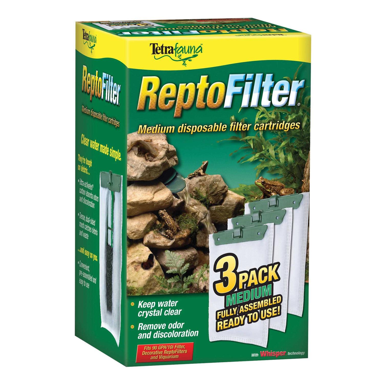 Tetrafauna ReptoFilter Disposable Filter Cartridges - Pet Supplies online store
