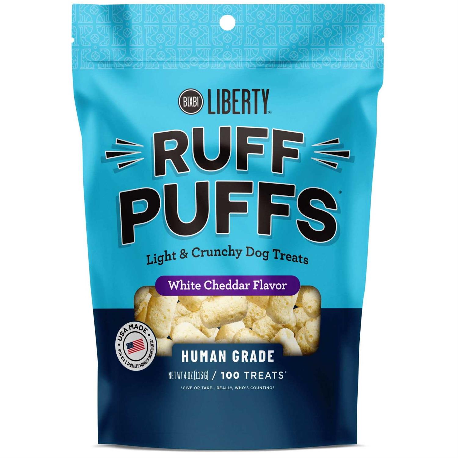 Liberty Ruff Puffs Flavor Dog Treats - Pet Supplies online store