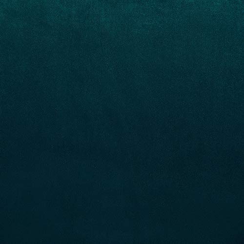 Exclusive Home Curtains HT Exclusive Home Velvet Heavyweight Light Filtering Hidden Tab Top Curtain Panel Pair, 52x96, Slate Blue (YC013571DSEHE1 A443)