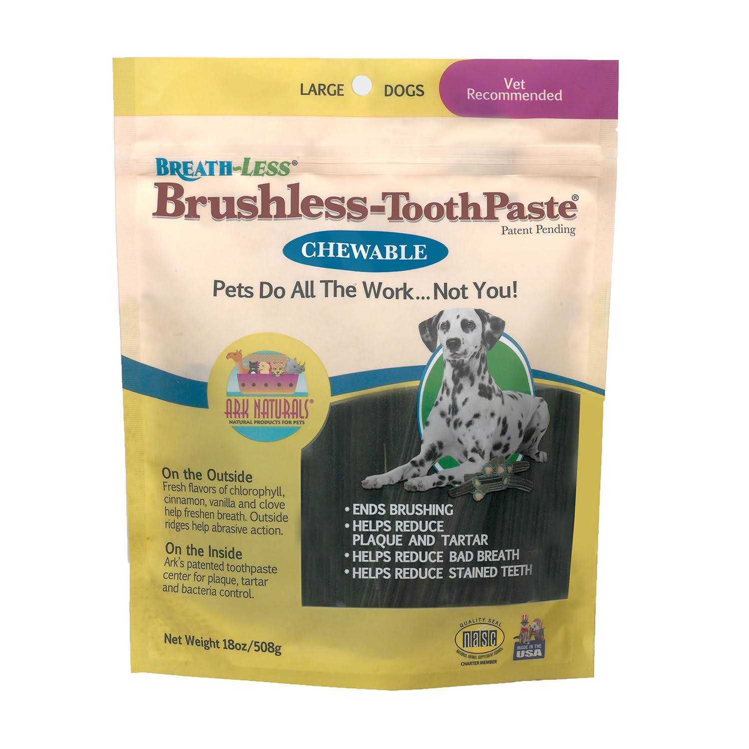 Ark Naturals Brushless Toothpaste Large - Pet Supplies online store