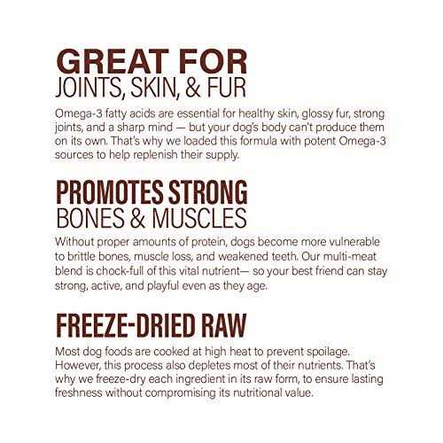 360 Pet Nutrition Freeze Dried Raw Complete Meal for Adult Dogs High Protein - Pet Supplies online store