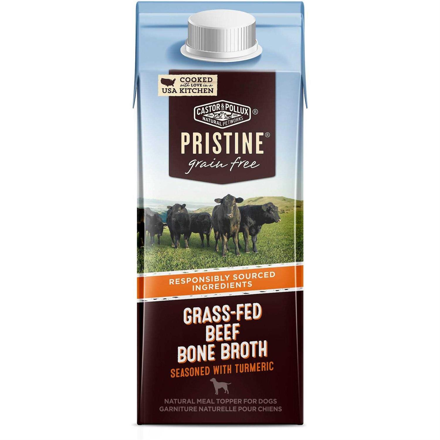 Castor & Pollux Pristine Beef Bone Broth - Pet Supplies online store