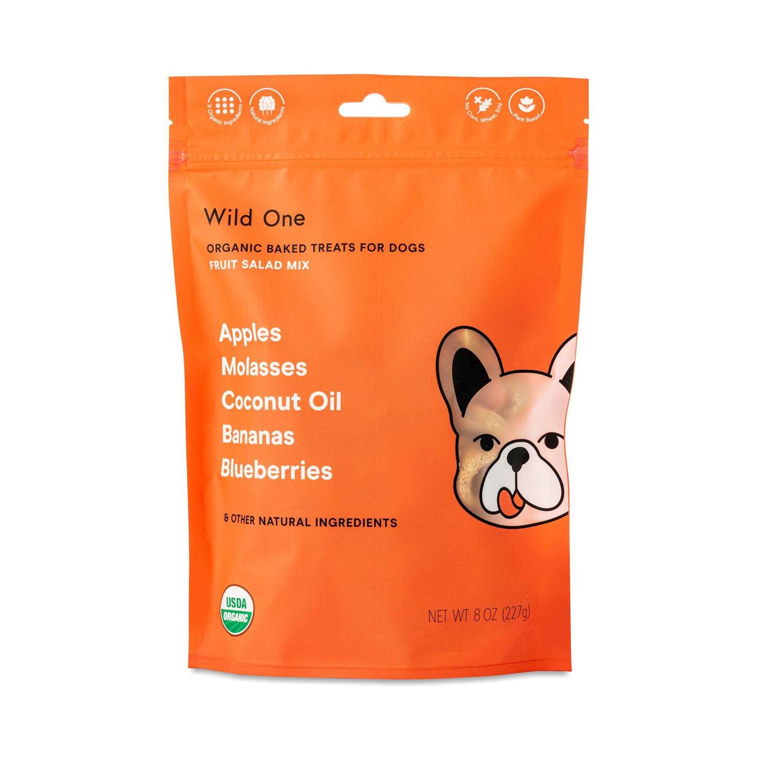Wild One Organic Baked Fruit Salad Dog Treats - Pet Supplies online store