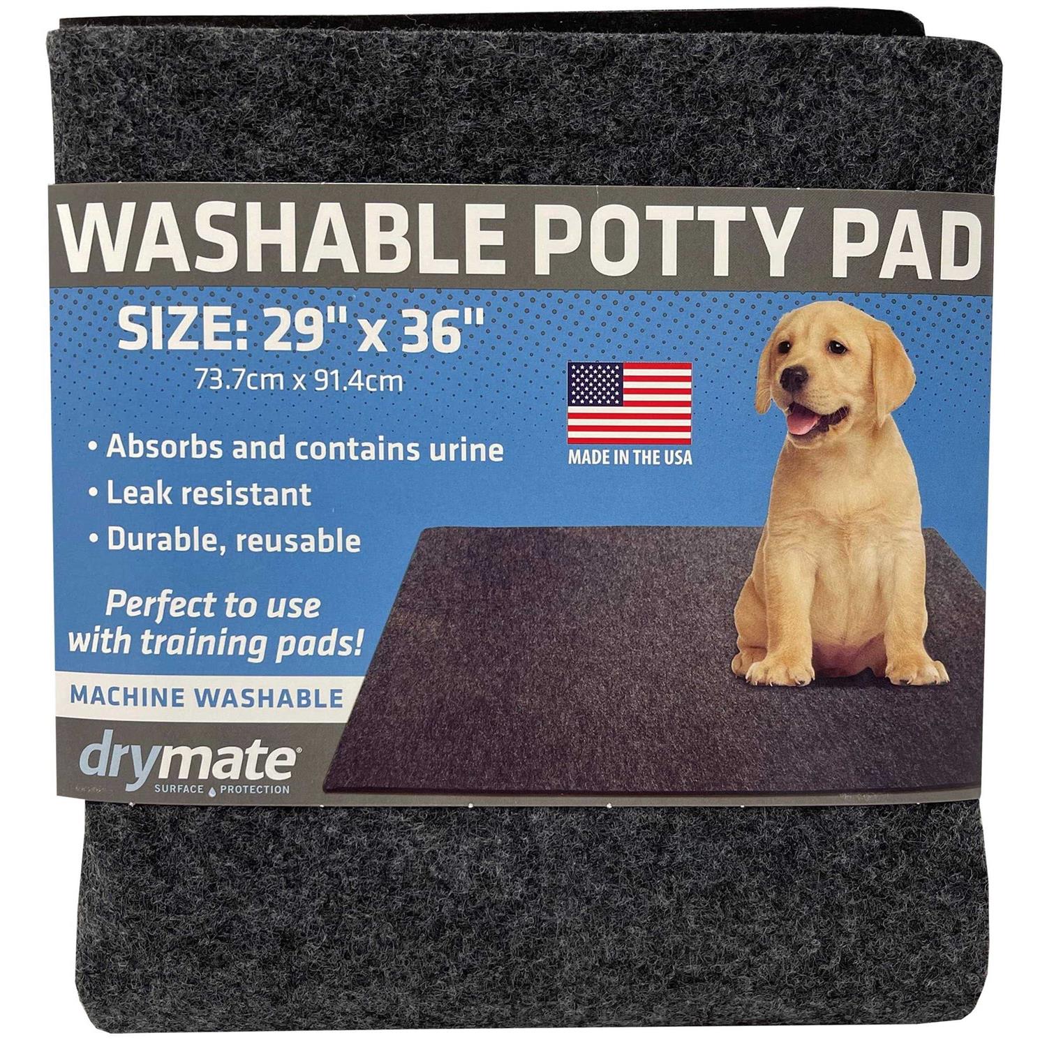 Drymate Washable Potty Pad, Training Mat to Contain Liquids for Dogs, Cats, and all other animals - Pet Supplies online store