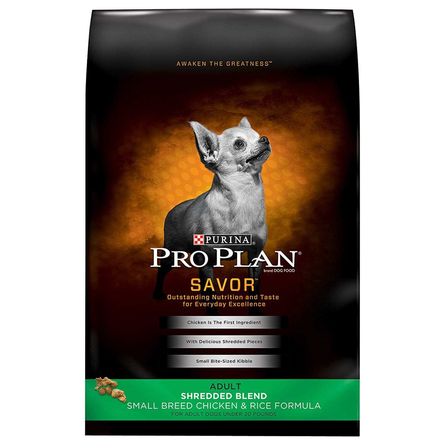 Purina Pro Plan Shredded Blend Small Breed Chicken & Rice Formula Dry Dog Food - Pet Supplies online store