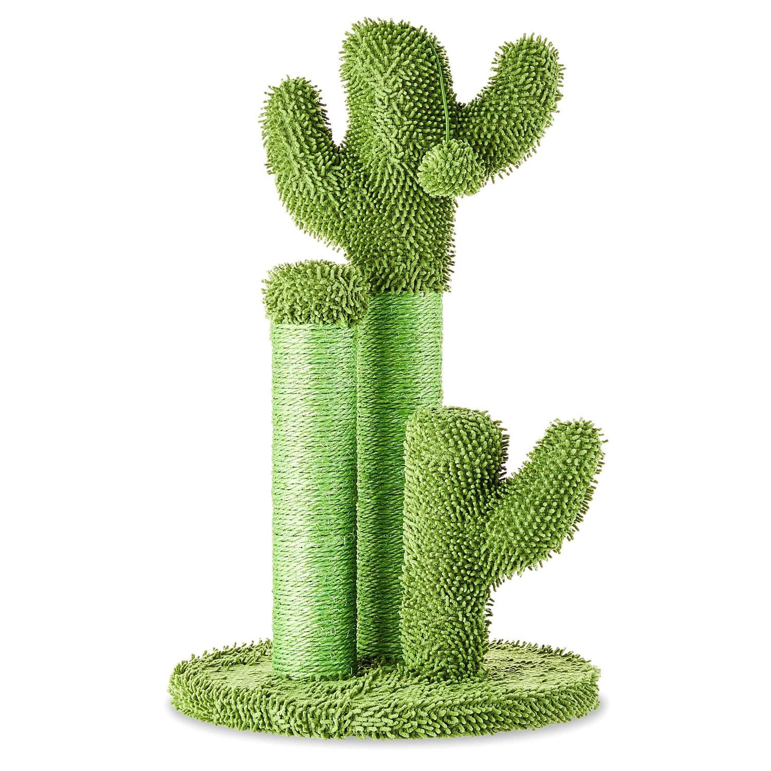 Vibrant Life Cactus Cat Scractching Post with Toy Ball - Pet Supplies online store