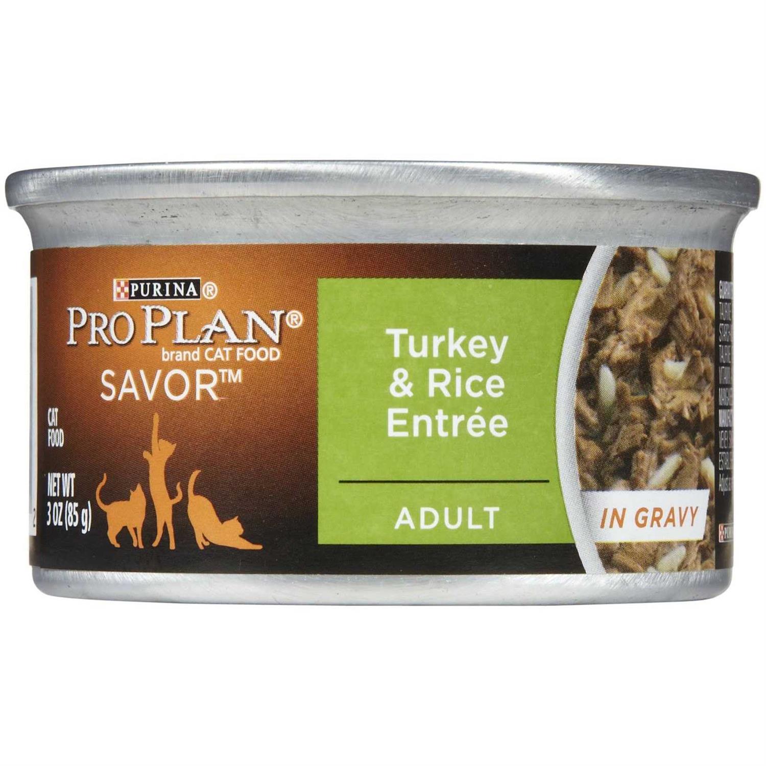 Pro Plan Cat Turkey & Rice Entree Canned Food - Pet Supplies online store
