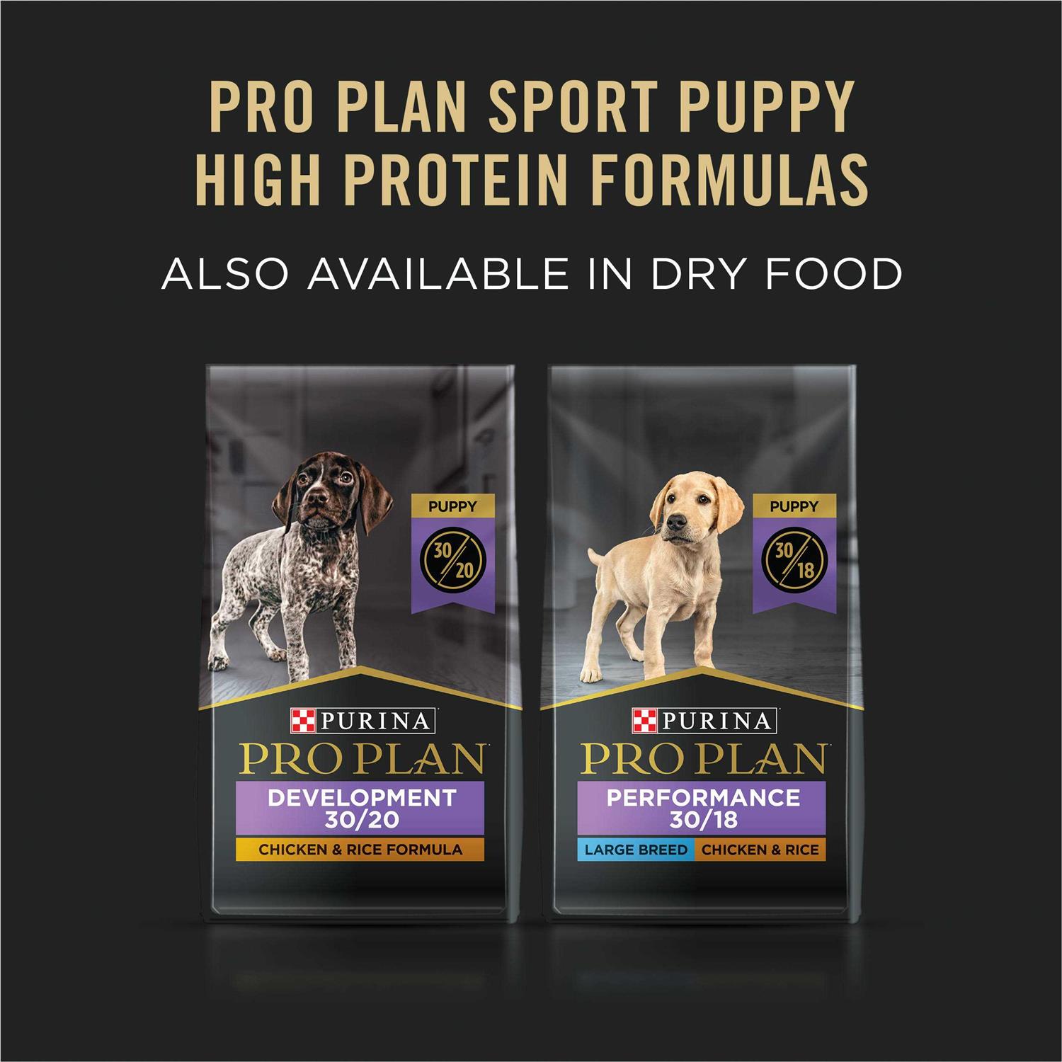 Purina Pro Plan Sport Beef Chicken & Rice entree Wet Puppy Food Variety Pack - Pet Supplies online store