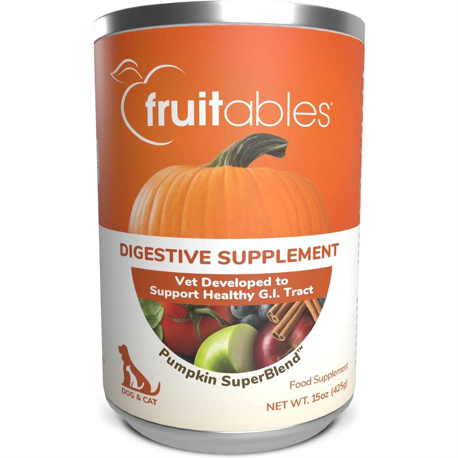 Fruitables Pumpkin Digestive Supplement - Pet Supplies online store