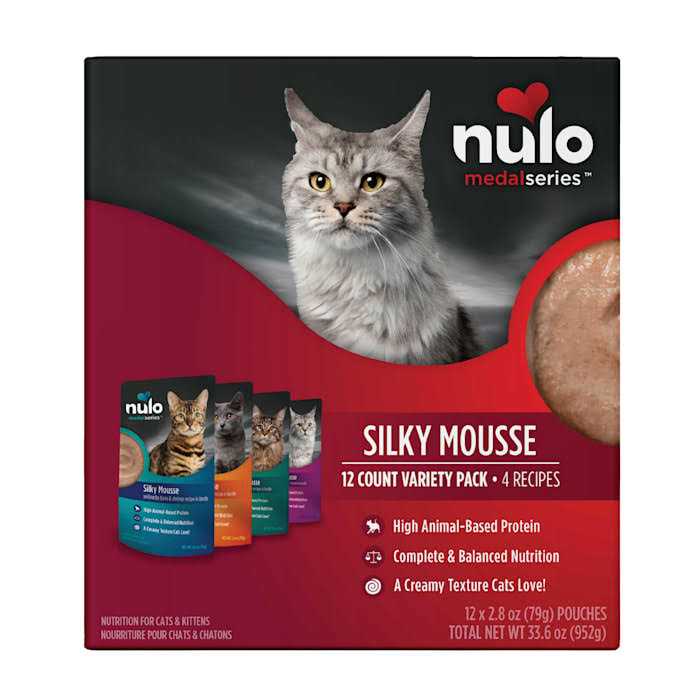 Nulo MedalSeries Silky Mousse Cat Food Variety Pack - Pet Supplies online store