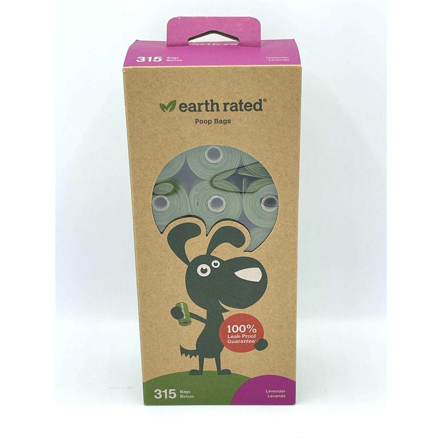 Earth Rated Poop Bags 21 Rolls Lavender - Pet Supplies online store