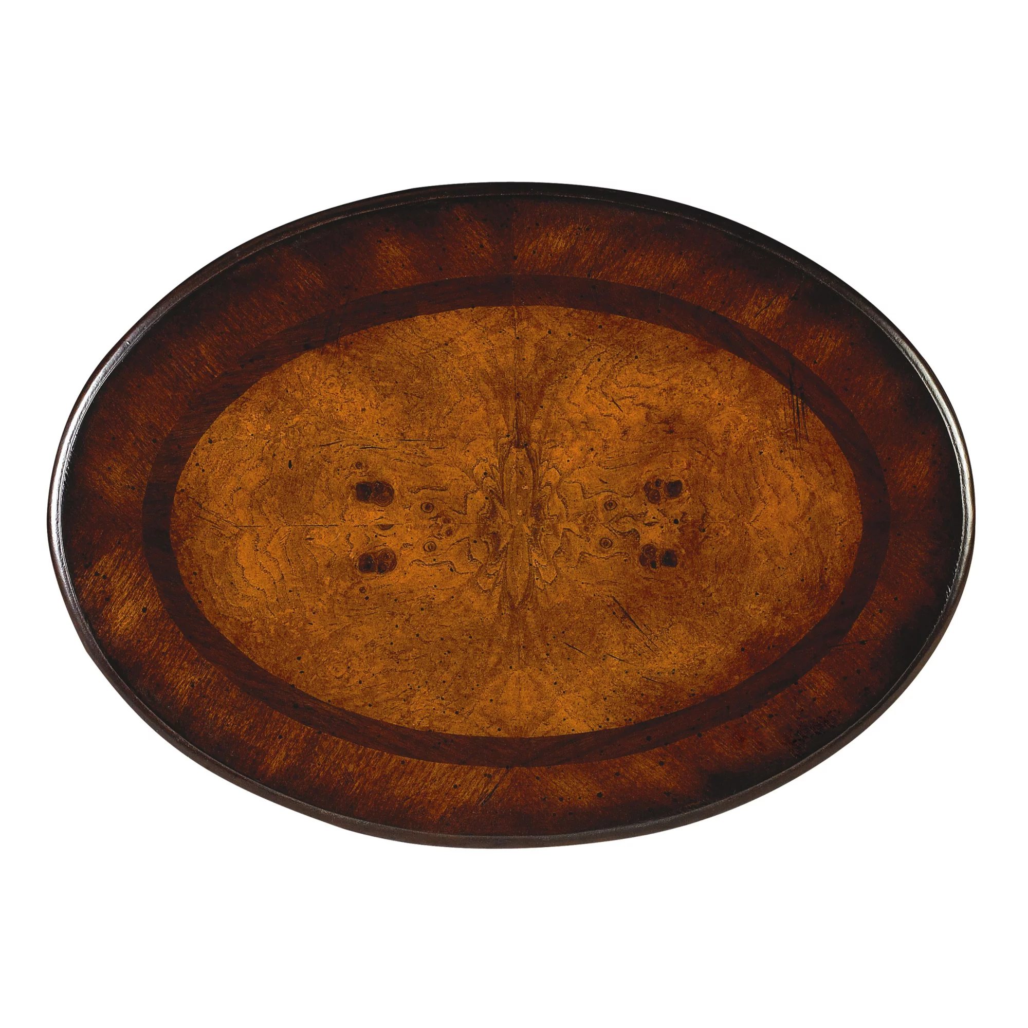 Butler Specialty Company, Whitley Oval Side Table, Dark Brown