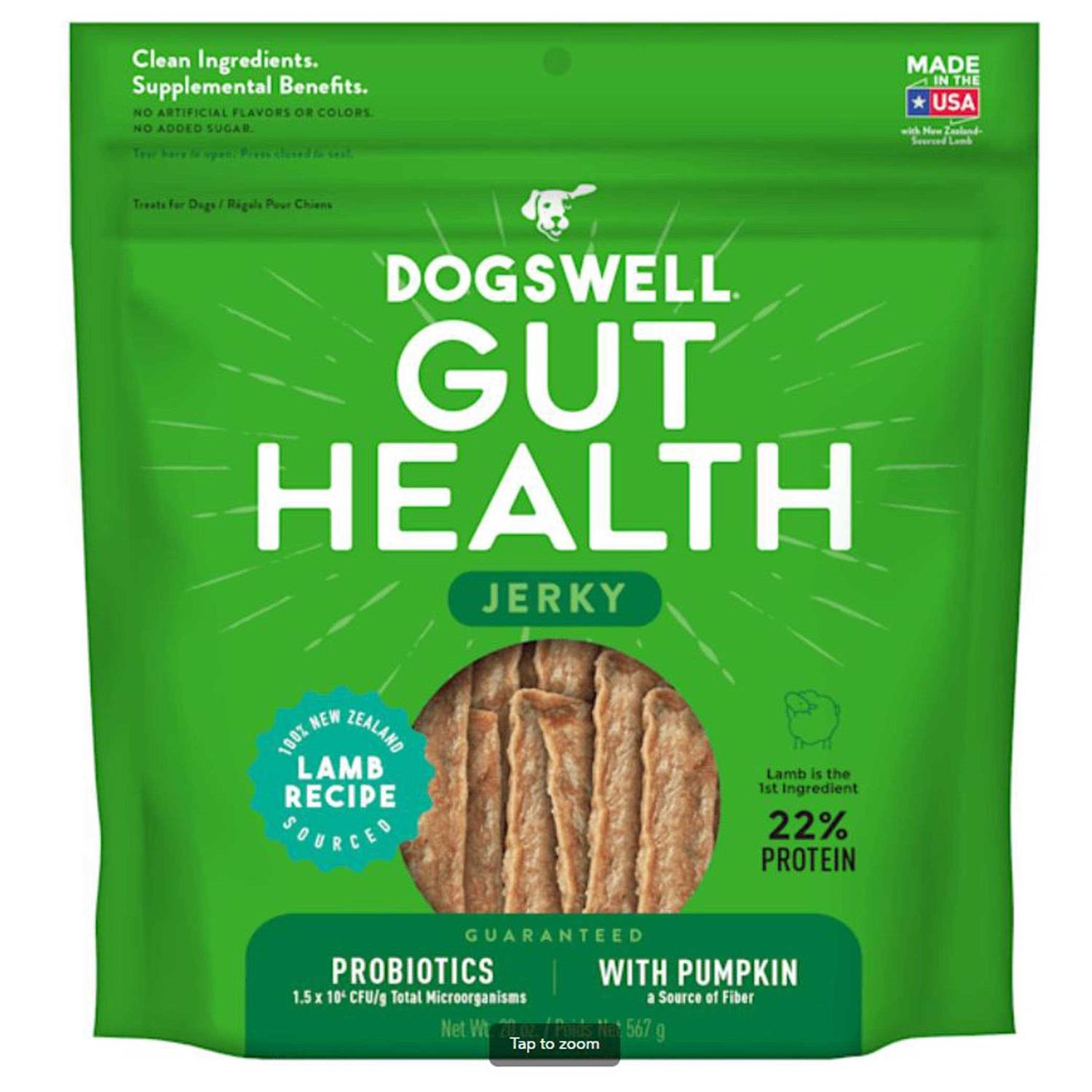 Dogswell Gut Health Jerky Lamb Dog Treats - Pet Supplies online store