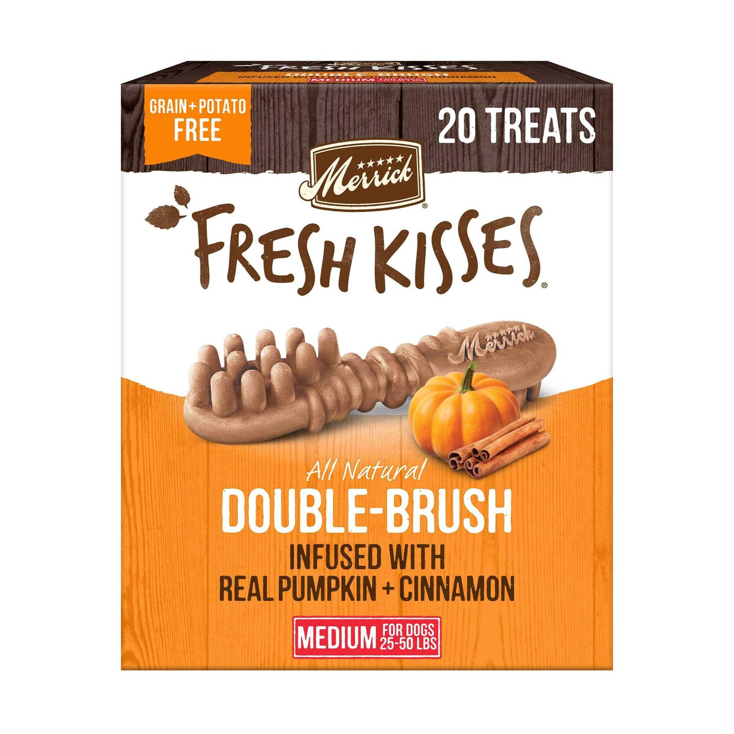 Merrick Dog Fresh Kisses Pumpkin Cinnamon - Pet Supplies online store
