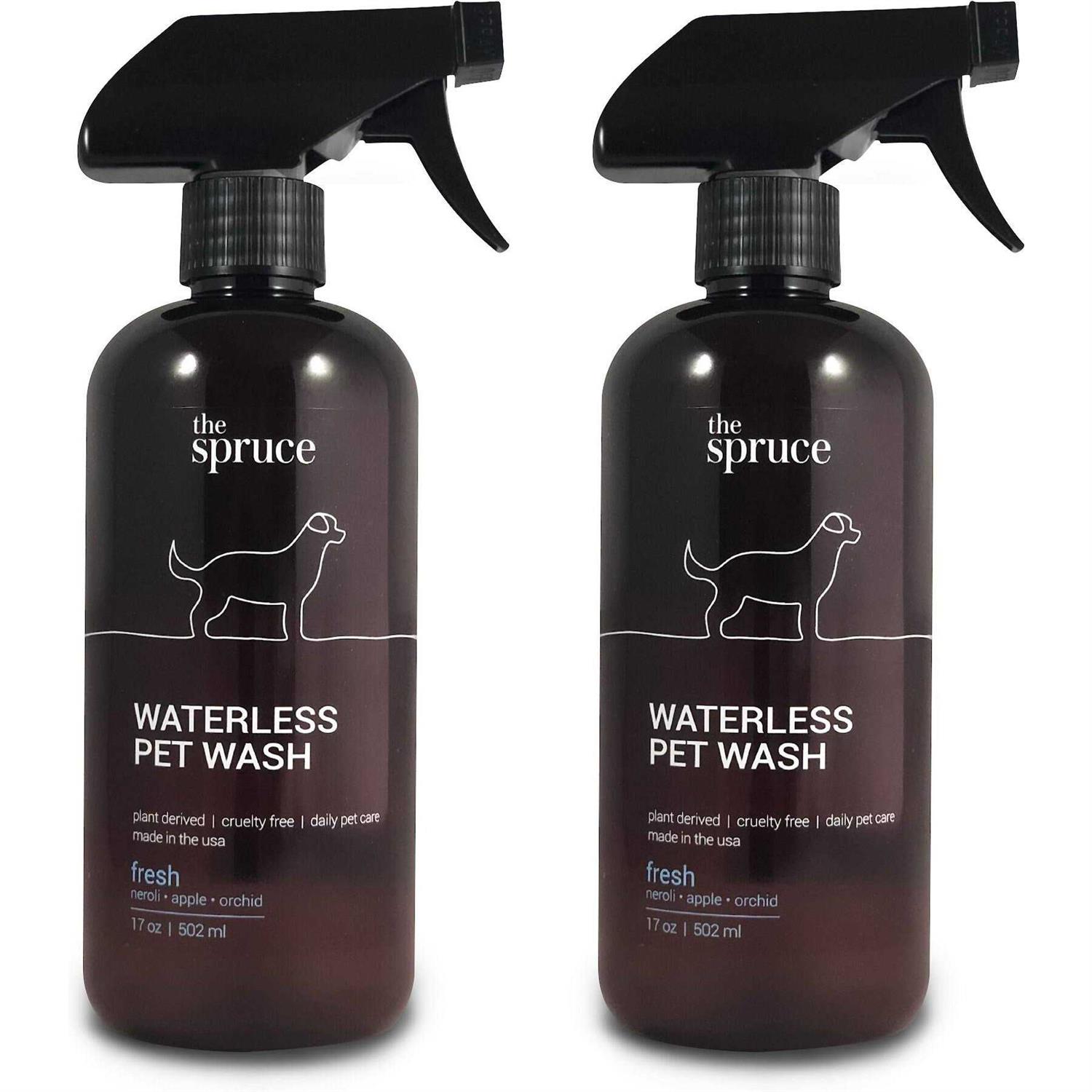 The Spruce Waterless Pet Wash No Rinse Moisturizing Cat & Dog Shampoo - Pet Supplies online store