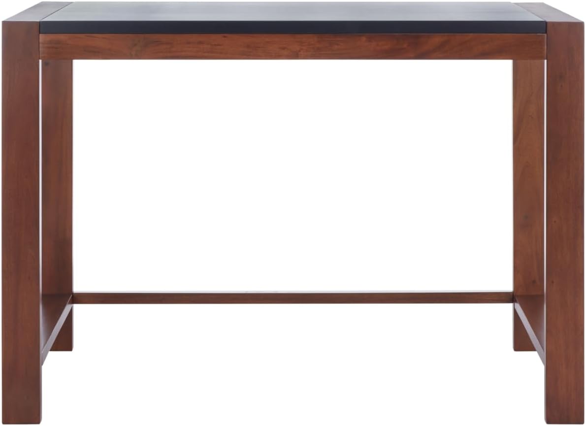 Safavieh Home Collection Halleck Black/Brown Desk, Medium