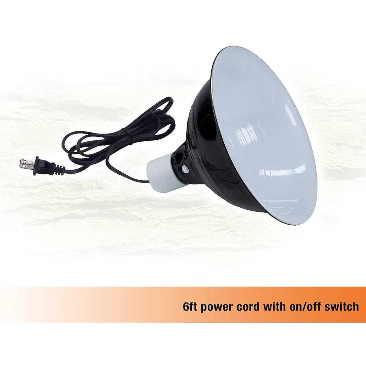 Zilla Premium Reflector Dome - Pet Supplies online store