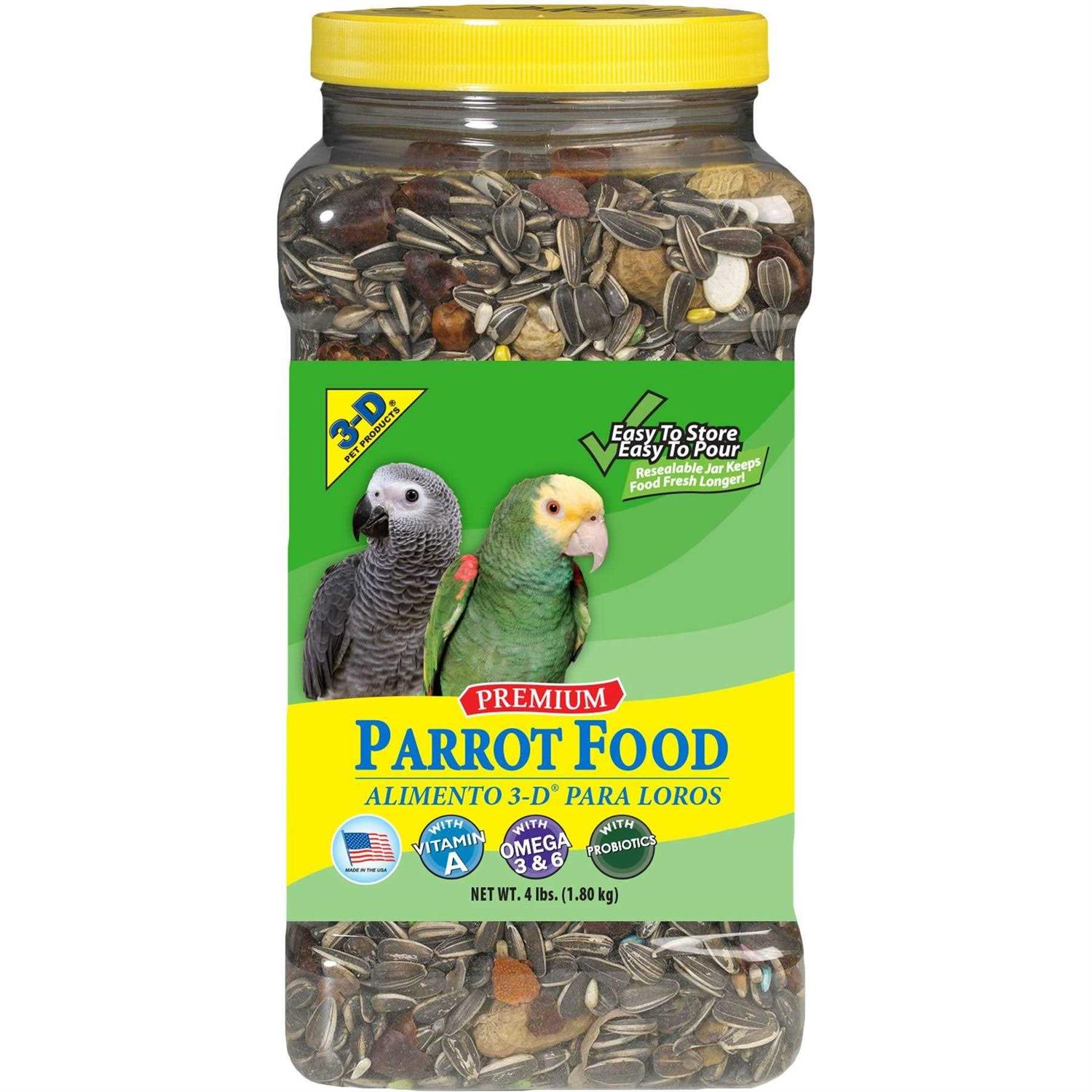 3-d Pet Products Premium Parrot Food - Pet Supplies online store
