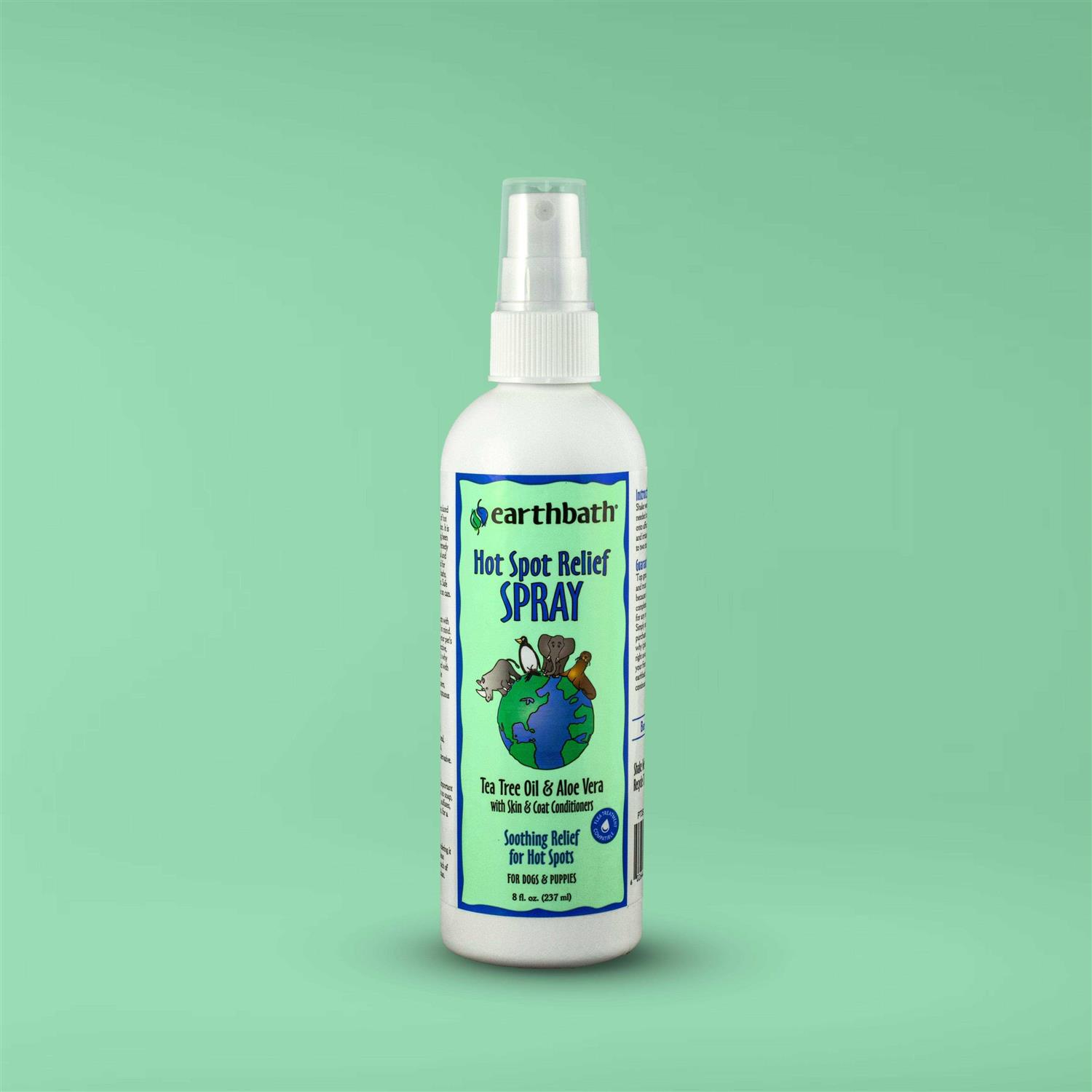 Earthbath Hot Spot & Itch Relief Tea Tree Oil Spritz - Pet Supplies online store