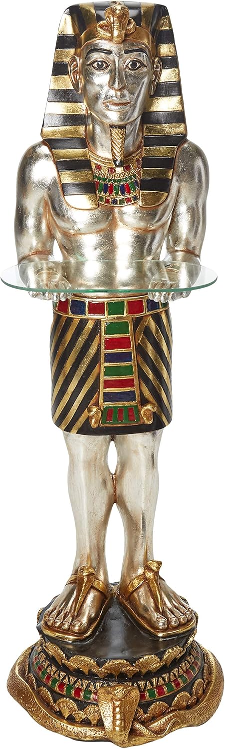 Design Toscano The Egyptian Pharaoh's Faithful Servant Statue, Dimensions: 14.5
