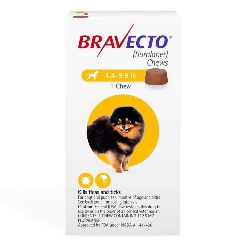 Bravecto Chews 1000mg - Pet Supplies online store
