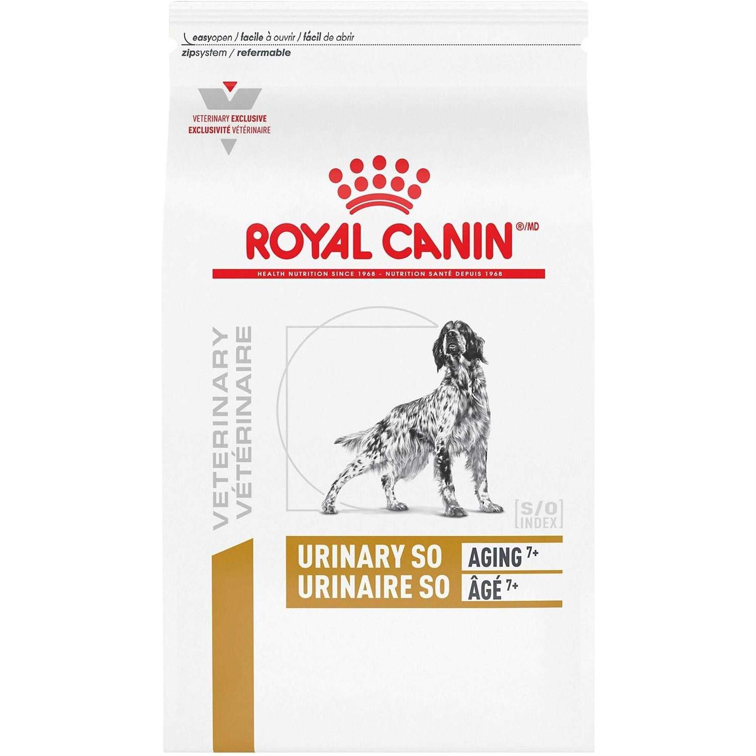 Royal Canin Veterinary Diet Urinary SO Aging 7+ Dry Dog Food - Pet Supplies online store