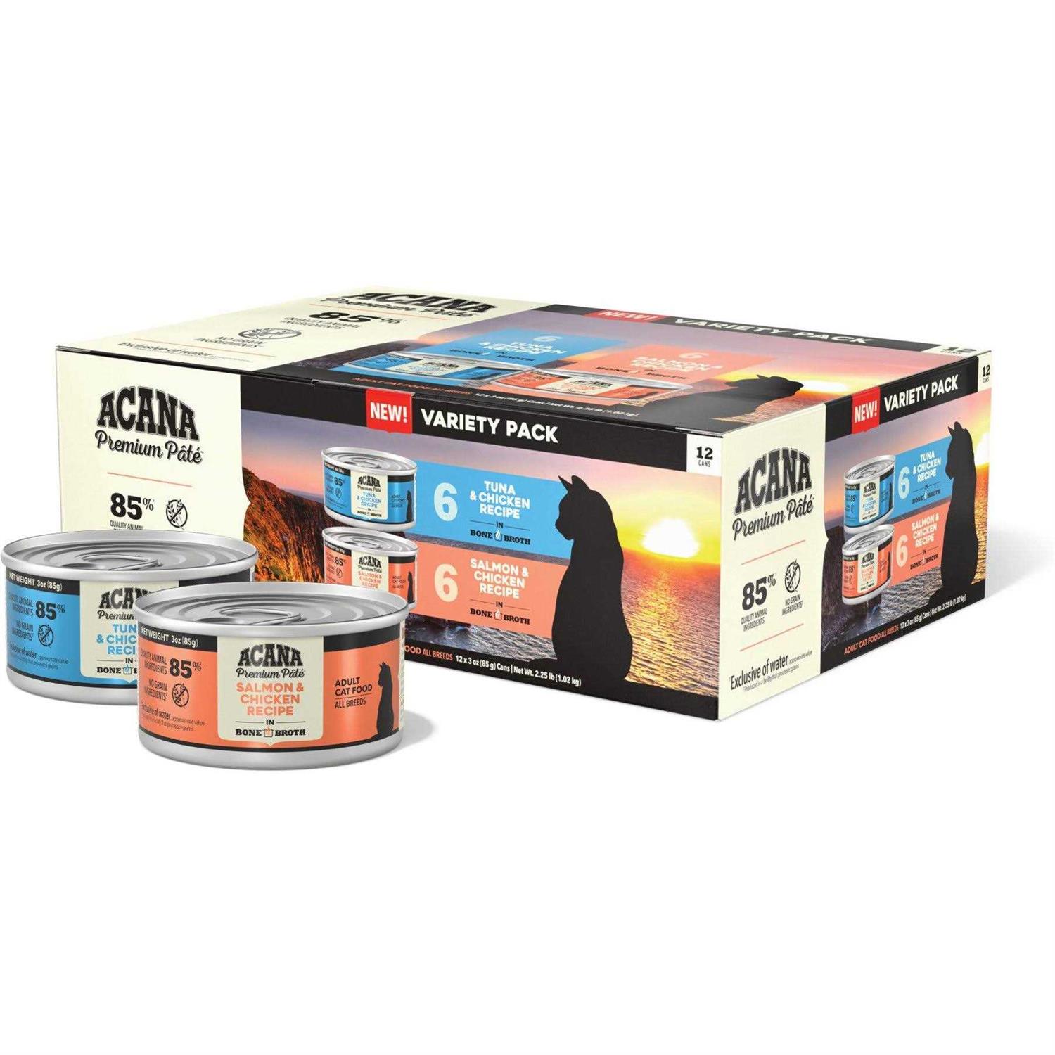 ACANA Premium Pate Variety Pack Wet Cat Food - Pet Supplies online store