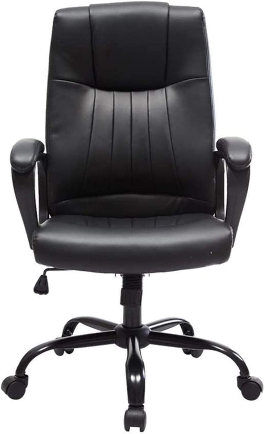 Office Chair Gaming Chair Chairs Office Chairs for Home Armchair Swivel Chair, Black Armrests Swivel Chair Height Adjustable for Home Office Stool Chair