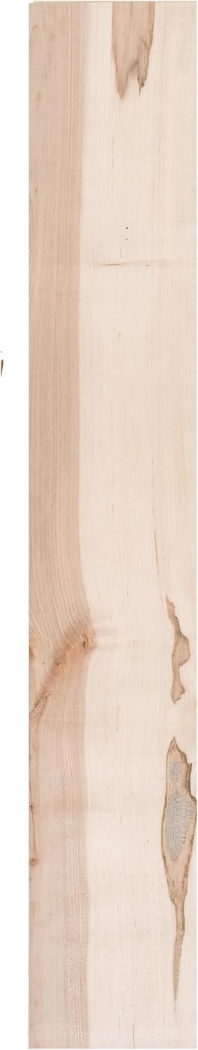 Rustic Maple Wood Square Shelving, 4'L x 8