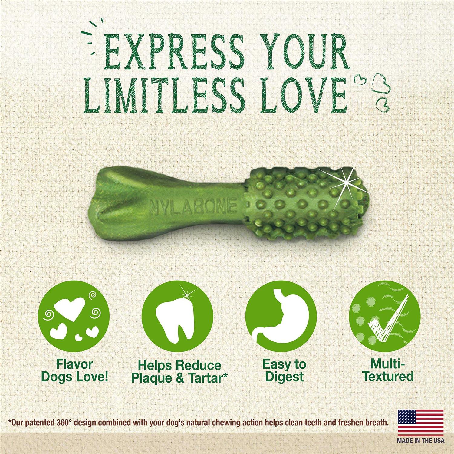 Nylabone Natural Nutri Dent Fresh Breath Dental Chews - Pet Supplies online store